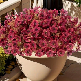 Bionic Flowers And Plants, Autumn Red, Orange, Yellow, Mixed Colors.