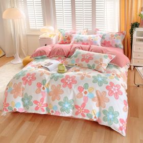 3 Piece Spring Floral Duvet Cover Set For Women Adults Home Bedroom Flowers Bedding Set With 2 Pillowcases Twin Full Queen King Size
